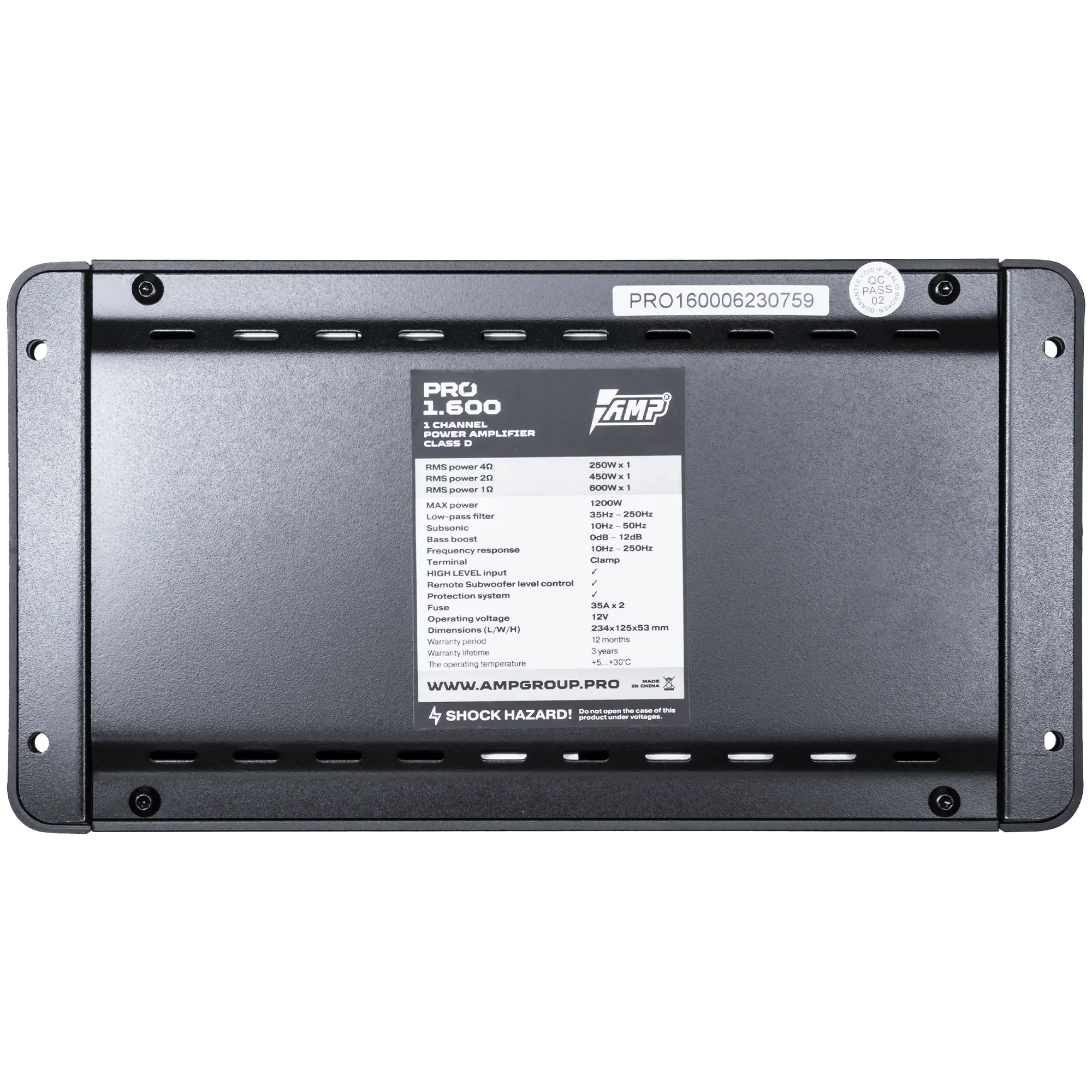 AMP PRO 1.600
